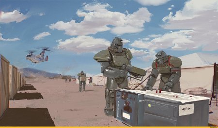 Fallout art братство стали