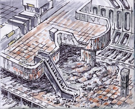 Убежище концепт арт