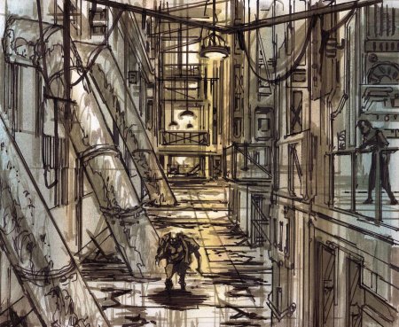 Fallout vault concept art