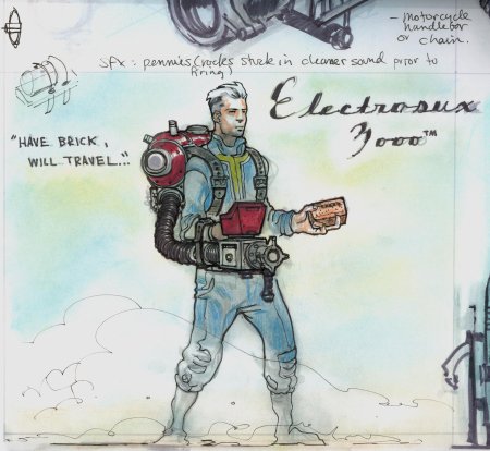 Красивый арт фоллаут