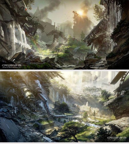 Крайзис концепт арты