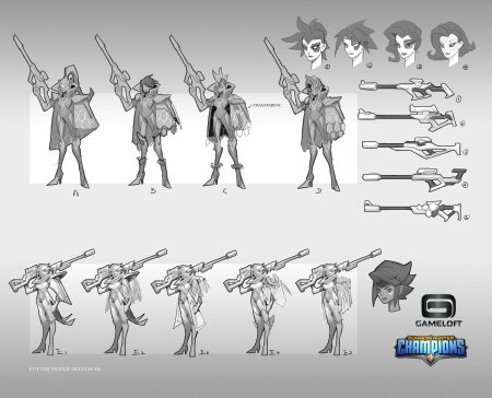 Снайпер концепт арт