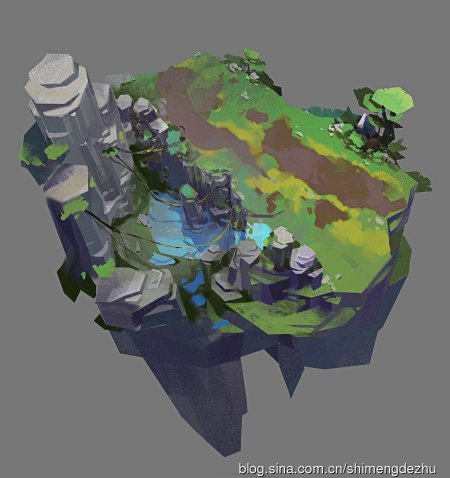 Stylized environment concept