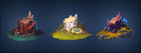 Пенек концепт арт