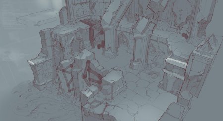 Данжон концепт арт