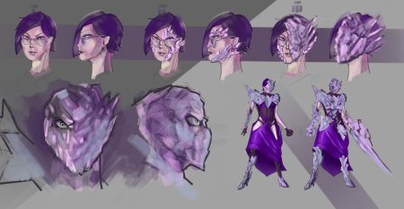 Shardbound концепт арт героев