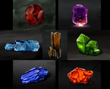 Артефакт кристалл концепт арт