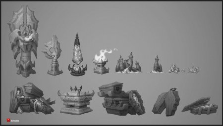 Данжон концепт арт