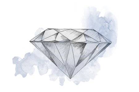 Рисунок бриллиант