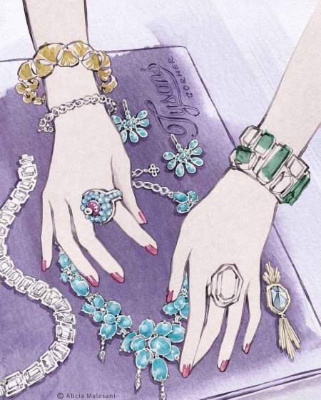 Рисунки украшений