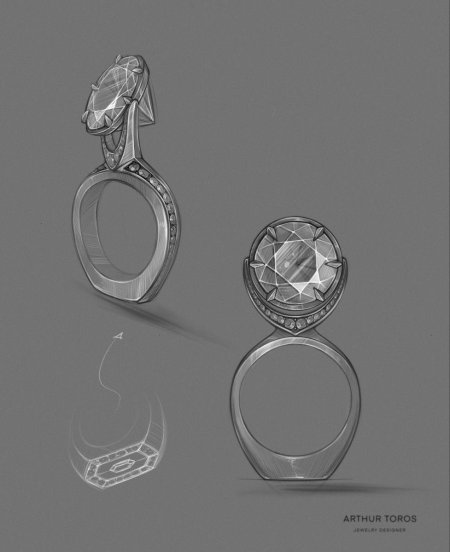 Эскизы ювелирных изделий карла фаберже