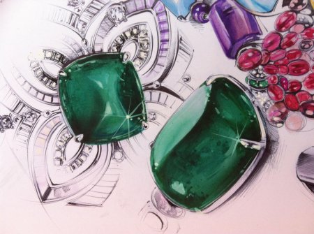 Эскизы ювелирных украшений