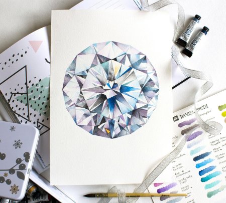 Бриллиант живопись