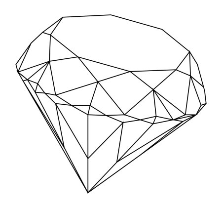 Раскраска алмаз