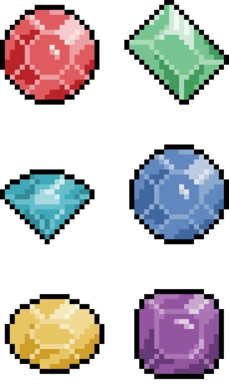 Арты драгоценных камней