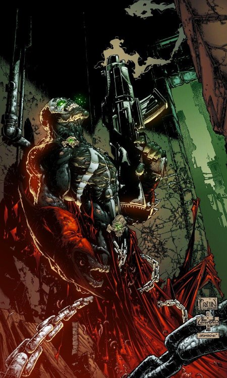 Спаун против марвел