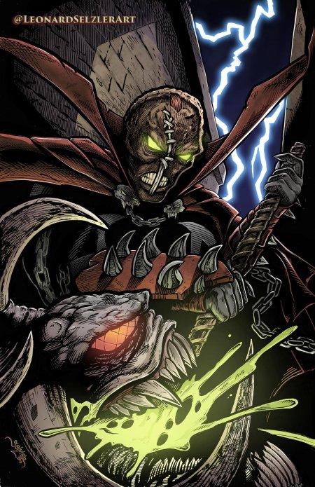 Осквернитель спаун арт