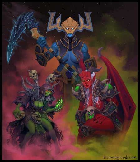 Пылающий легион warcraft