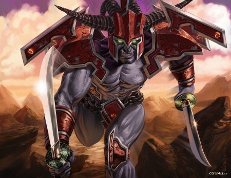 Пылающий легион варкрафт арт