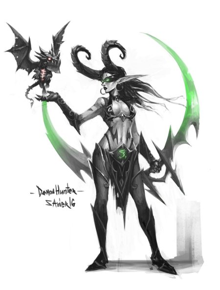 Ночной эльф демон хантер