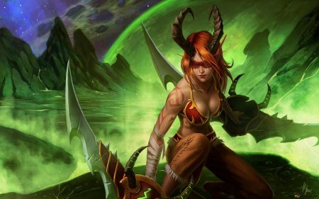 World of warcraft охотница на демонов