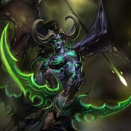 Иллидан ярость бури арт