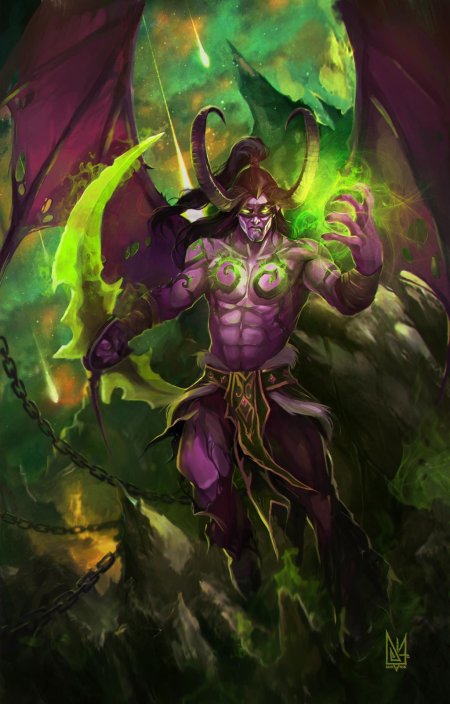 Демон иллидан варкрафт