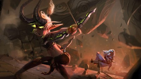 Иллидари эльфийка крови