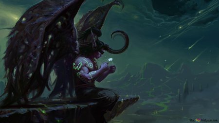 Иллидан ярость бури