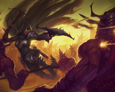 Охотница на демонов диабло