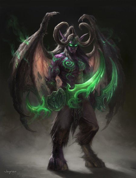 Иллидан ярость бури