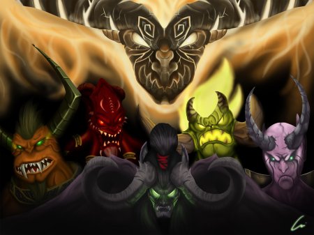 Пылающий легион варкрафт