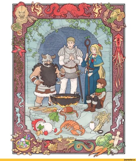 Подземелье вкусностей dungeon meshi