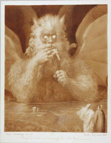 Люцифер божественная комедия доре