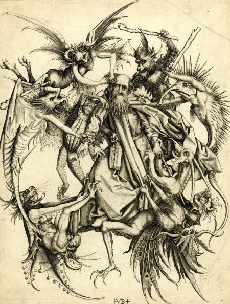 Мартин шонгауэр искушение святого антония