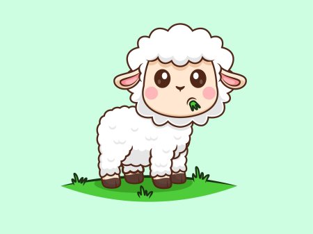 Мультяшная овца