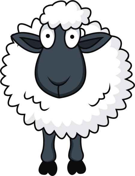 Барашек мультяшный