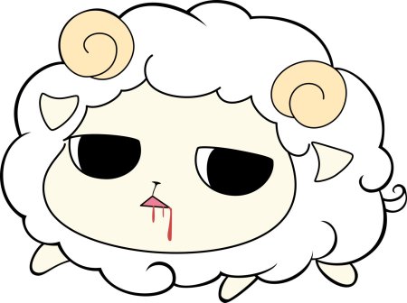 Аниме барашек