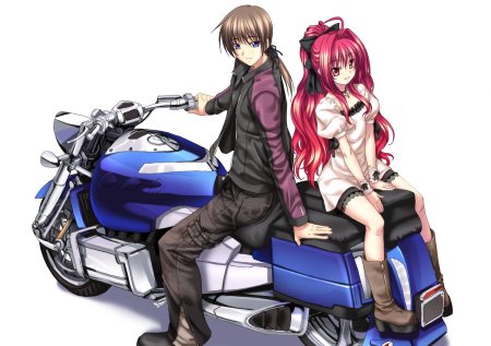 Мотоцикл аниме