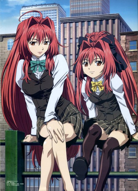 High school dxd старшая школа dxd 2012