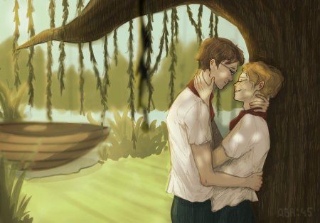 Юра и володя лето в пионерском галстуке арт