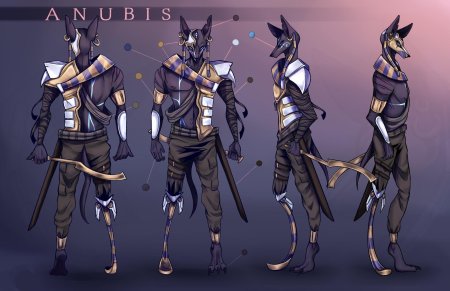 Анубис в полный рост