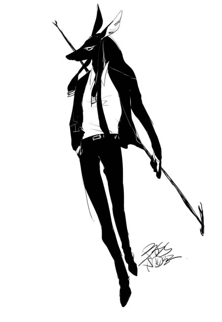 Анубис рисунки