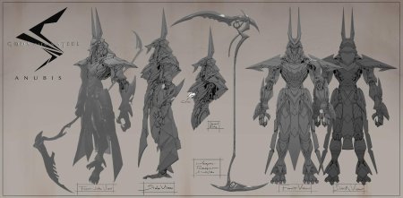 Анубис концепт арт