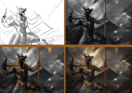 Боги египта сет и анубис