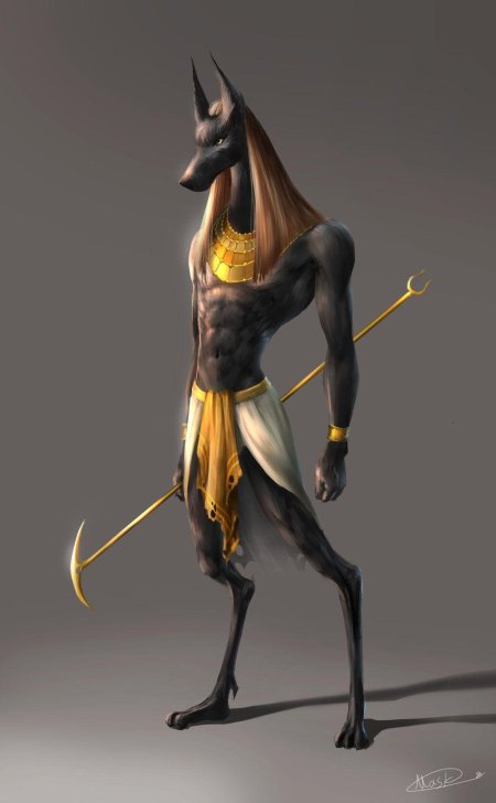 Анубис бог древнего египта