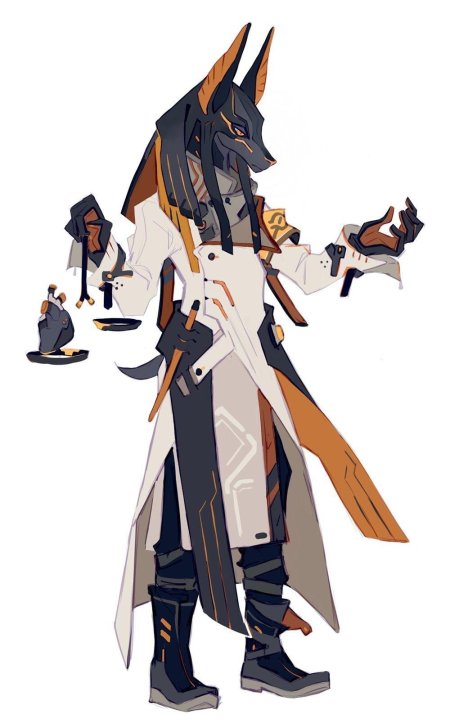 Аниме анубис