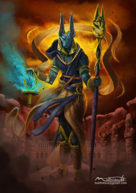 Анубис бог египта