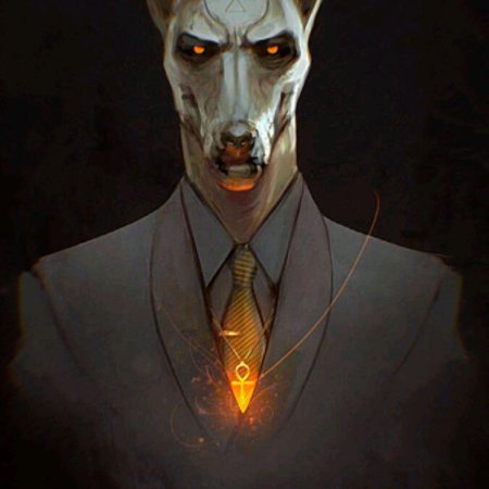 Анубис в костюме арт