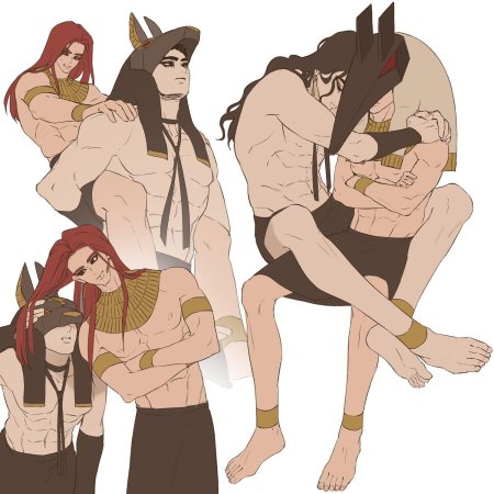 Сет и анубис эннеада